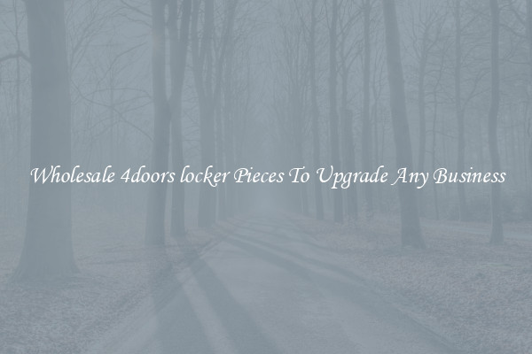 Wholesale 4doors locker Pieces To Upgrade Any Business