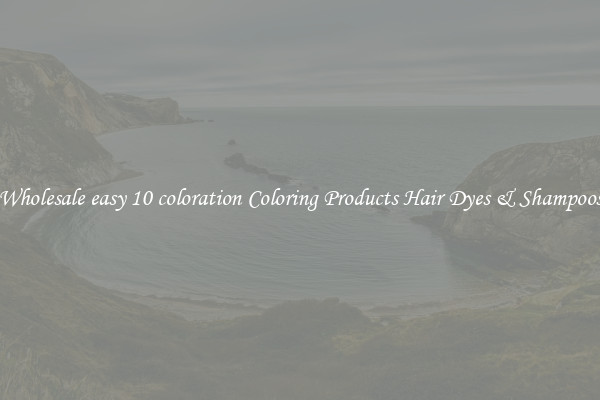 Wholesale easy 10 coloration Coloring Products Hair Dyes & Shampoos