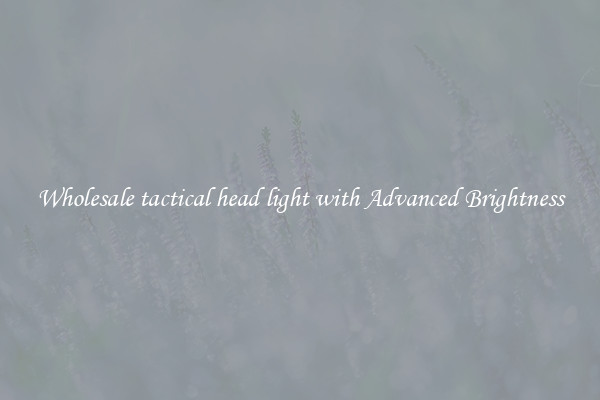 Wholesale tactical head light with Advanced Brightness