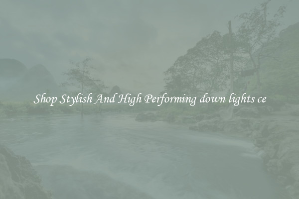 Shop Stylish And High Performing down lights ce